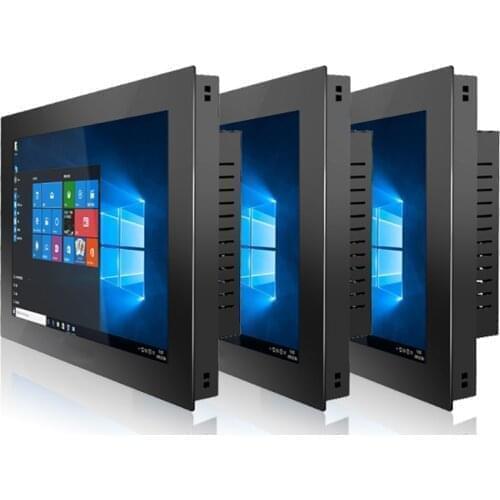 1000nits Front panel IP65 waterproof 15 inch industrial touch screen monitor