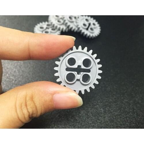 20pcs/lot DECOOL Technic Car Tank 24 Teeth Gear compatible 3648 Bricks Building Blocks Toys Technic Parts