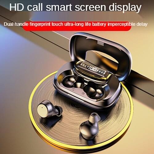 2500mAh Wireless Bluetooth Earphones Touch Control TWS Bluetooth Headphones Sports Waterproof Earbuds With Microphone Headsets