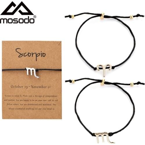 Bracelet Fashion Personality Metal Bracelet Simple 12 Constellation Lovers Bracelet Women Jewelry Accessories