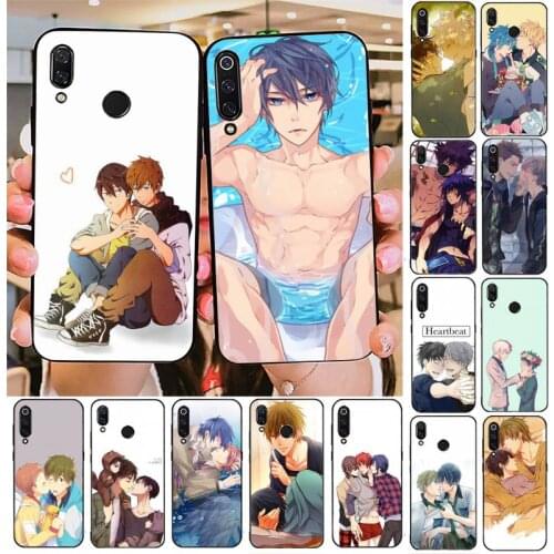 Gay boy anime Phone Case For Redmi note 8Pro 8T 6Pro 6A 9 Redmi 8 7 7A note 5 5A note 7 case