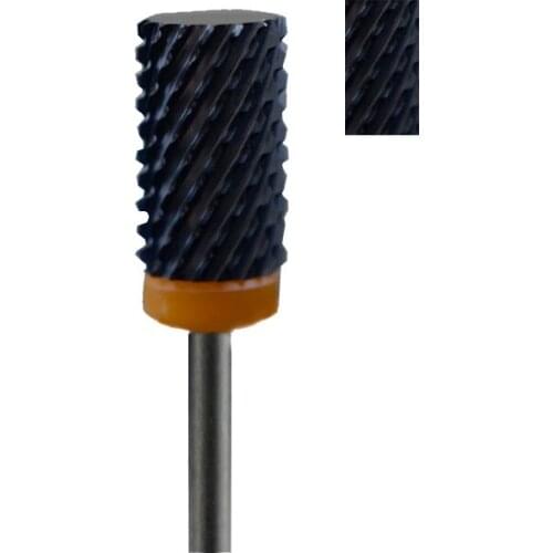 Black Ceramic Nail Drill Bit - Large Barrel Bit XXC