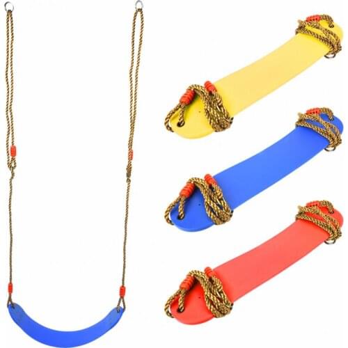 Kids/Baby Children Adjustable Indoor Outdoor Toy Swing Chair Seat Rope Garden Playground Tree Hanging Seat Toy Play Park