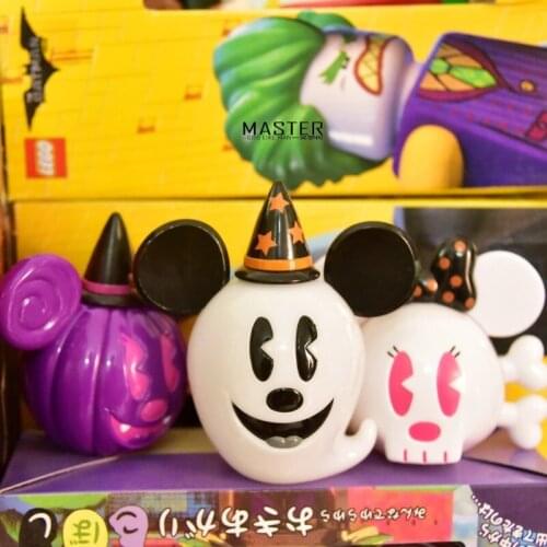 Disney Genuine Minnie Boy Girl Toy Halloween Candy Box Doll Children Ornaments Model