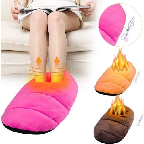 Top Selling USB Electric Heating Feet Warmer Home Gadgets Accessories Foot Warm Winter Mat Gift For Baby Family Dropshipping