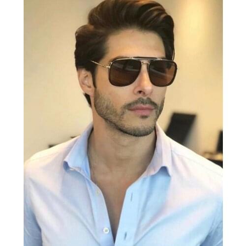 2021 brand designer men acetate sunglass high quality hot selling unisex moldel with original case fast delivery