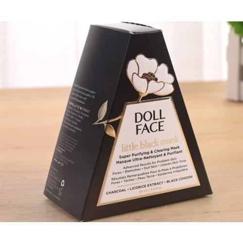 Custom design cosmetic packing box cosmetic gift box for essential oil with cut out foam inset ---XP0999