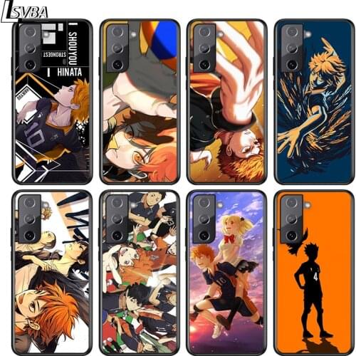 Hot Haikyuu Hinata Anime Volleyball For Samsung S21 S20 FE S10e S10 S9 S8 S7 S6 Ultra Plus Lite Edge Silicone Soft Phone Case