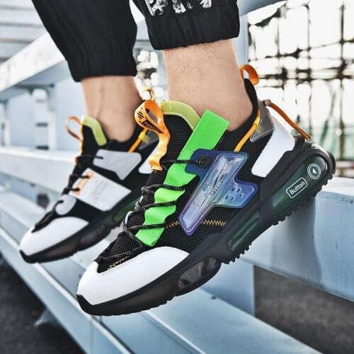 Fashion Reflective Mens Running Shoes Outdoor Breathable Sneakers Young Comfortable Casual Gym Men Sports Jogging Shoes Zapatos