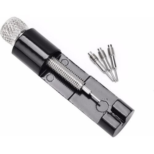 BEAFIRY Watch Band Adjuster Repair Tool Set Link Strap Metal Bracelet Remover Professional Wrist Watchband Black Gold Blue Red