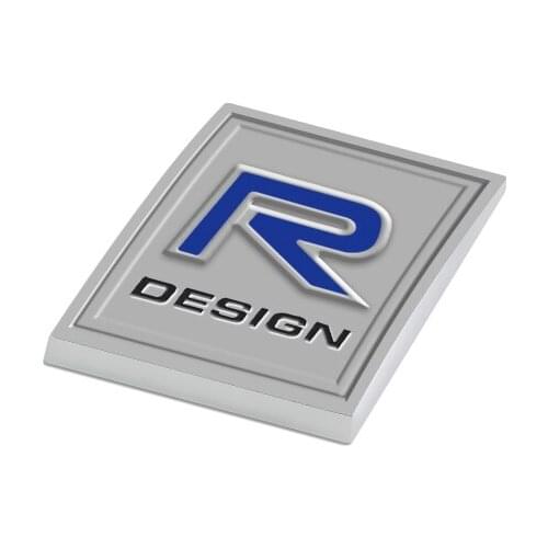 RD Sticker 3D Metal Sticker Trunk Sticker for Volvo XC90 XC60 XC70 XC40 V90 V60 S80 S90 S60 S70 RDESIGN Emblem Badge Sticker