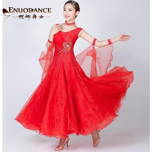 New ballroom waltz modern dance dress ballroom dance performance dresses standard ballroom dancing clothes tango dress