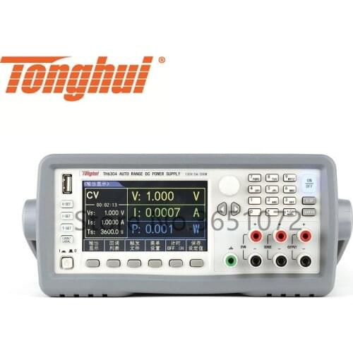 TH6304 Wide Range High Power Programmable Linear DC Power Supply Power Source 120V/5A/200W