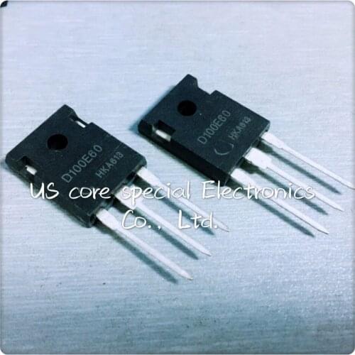 10PCS D100E60 100A 600V IDW100E60 fast recovery diode new original Immediate delivery