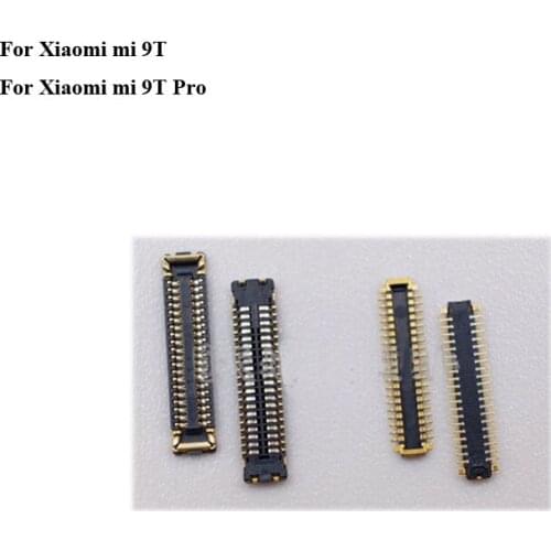 2pcs FPC connectorFor xiaomi Mi 9T / 9T pro LCD display screen on Flex cable on mainboard motherboardi For xiaomi Mi9T 9TPro