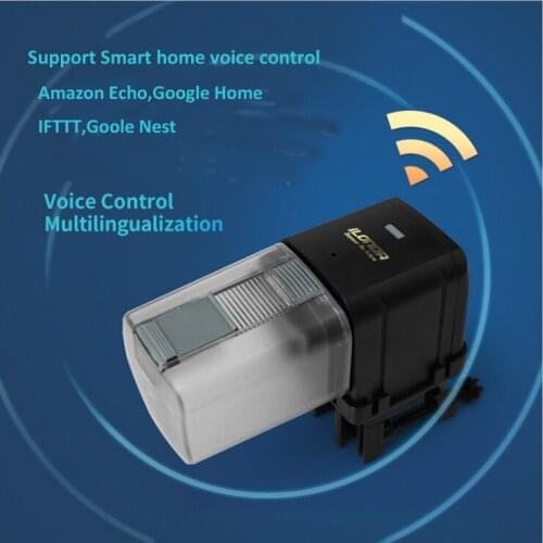 Aquarium fish tank intelligent Wi-Fi fish feeder automatic feeder app timer quantitative control