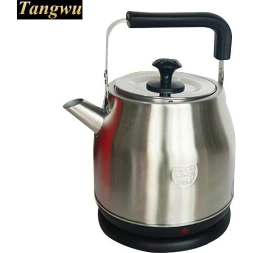 Boil water kettle large capacity 304 stainless steel 4.5 L itres clay pot