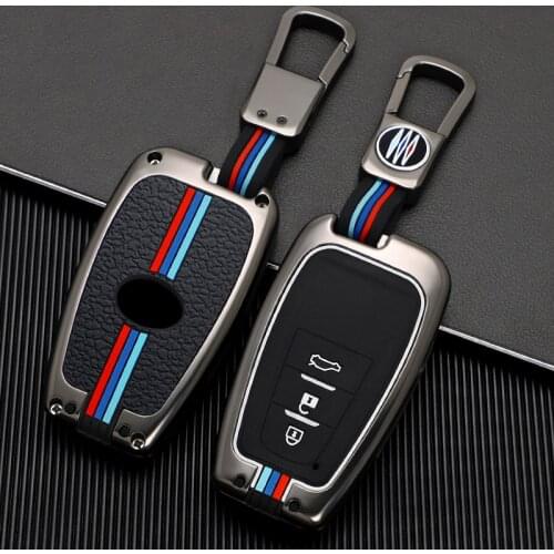 Zinc Alloy Car Key Cover Car Key Case For Toyota CHR C-HR Prado Camry Avalon Prius Corolla RAV4 Avalon Keychain Key Holder
