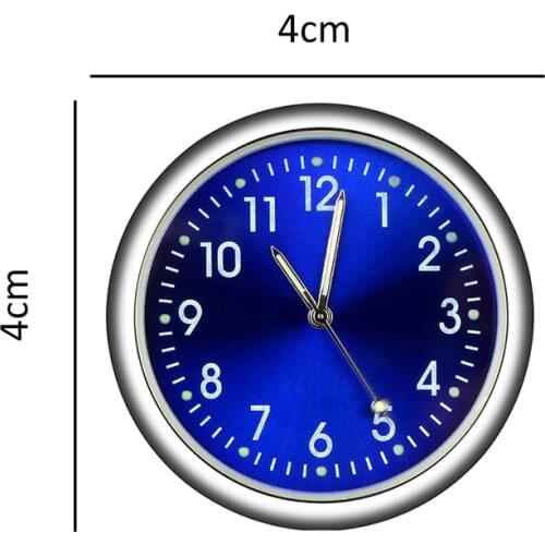 Automobiles Interior Decoration Stick-On Clock Ornaments Accessories Car electronic clock Car Ornament Clock Auto Watch