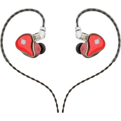 Hidizs Mermaid MS4 3BA+1DD Hybrid Driver HiFi In-Ear Monitor with Detachable OFC 0.78mm 2Pin Cable