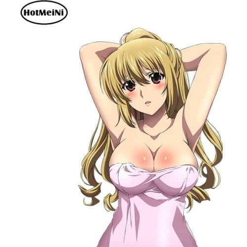 HotMeiNi Sexy Car Stickers Cartoon Girl Car Styling Vinyl Car Decal Graphics Window Wiper Tailgate Waterproof Car Accessories