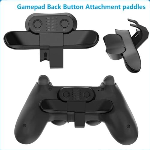 Game Controller Gamepad Back Button Attachment Paddles Joystick Rear Button For Playstation PS4 Rear Extension Adapter Accessori