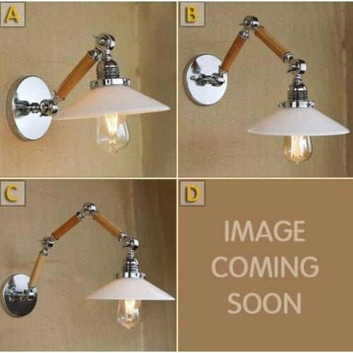 Loft Style Iron Glass Vintage Wall Lamp Bedside Wall Light Fixtures For Dining Room Edison Wall Sconce Indoor Lighting Lampara