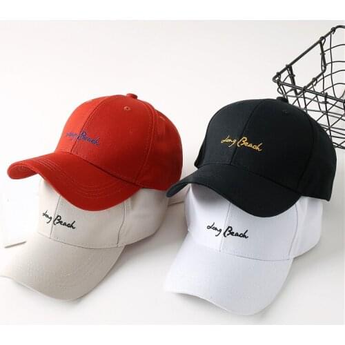 Fashion Womens Letter Embroidery hats Women baseball caps Mens Adjustable Ripped Long Beac Hats Casquette Gorros Hip Hop Hats