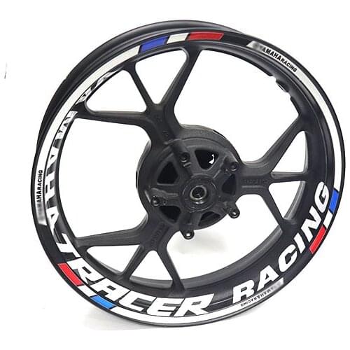 Motorcycle High Quality Outer Rim Wheel Decal Reflective Stickers For YAMAHA TRACER 700 900 850 MT07 MT09 MT-07 MT-09