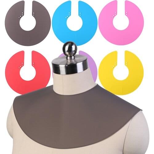 Haircut Shoulder Pad Neck Shield Shawl Hair Dyeing Tool Silicone Salon Supplies Hair Transparent Bib Hairdressing Tool