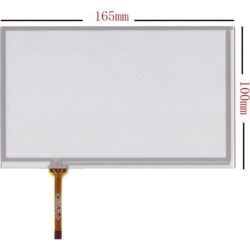 New 7 inch 4Wire Resistive Touch Panel Digitizer Screen For Kenwood DNX7260BT