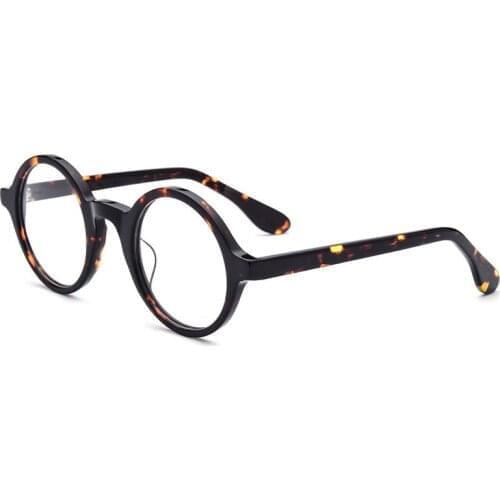 Top Quality Johnny Depp Glasses Men Women Acetate Eyeglass Frame Brand Design Computer Transparent Optical Glasses Frame S310