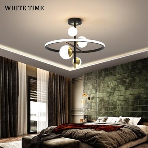 Modern Led Chandelier For Living room Bedroom Dining room Nordic Design Home Decorate Lustre Ceiling Chandelier Lamp Fixtures