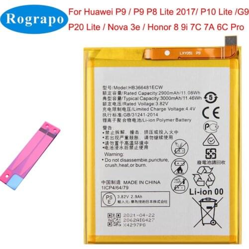 Rograpo Huawei Honor 9 Lite Batteries