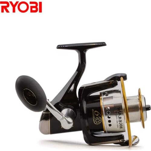 RYOBI Warrior/ECUSIMA Spinning Reel 7BB/5.0:1 Fishing Reel Carretes Para Pesca Lure Reels Carretilha Moulinet Peche Fishing Whee