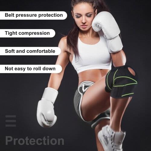 Sports Kneepad Mountaineering Riding And Running Kneepads Sweat Absorbing Eight Character Wear Resistant And Damage Resista L1