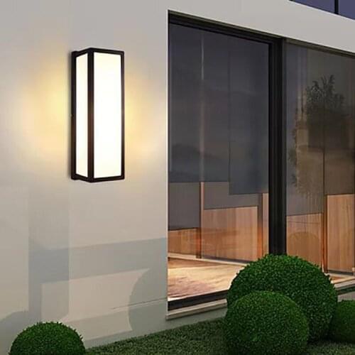 IP65 LED Outdoor Wall Lamp Modern Motion Sensor Radar Porch Lamp Courtyard Balcony Staircase Sconce 18W/30W Illumination