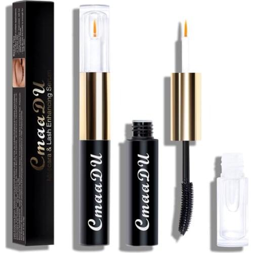 Mascara Eyelash Growth Liquid Long Last Curling Black Lash Eyelash Extension Eye Lashes Brush Beauty Makeup Long-wearing Mascara