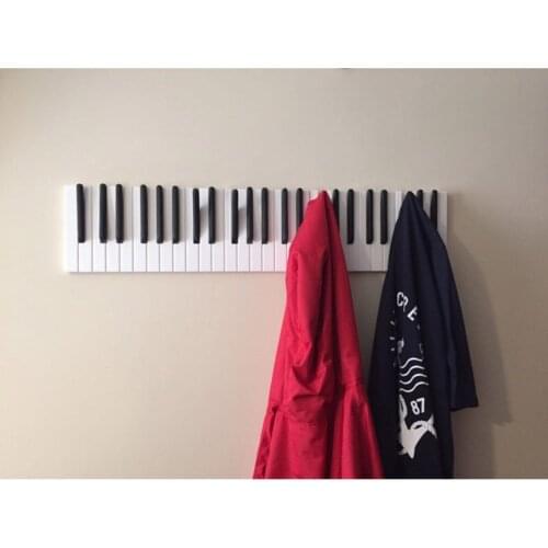 Hanger Wall Piano Wall Hanger Pothook Piano Coat Wooden