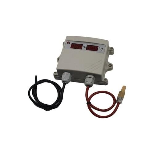 External Temperature Probe Dust,rain&snow resistant Rs4854-20ma Digital tube display temperature and humidity sensor transmitter