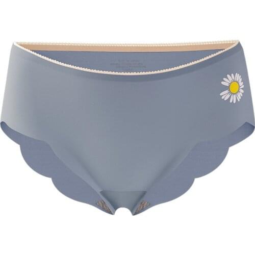 High Quality Womens Seamless Panties Solid Ultra-thin Panties Underwear Womens Sexy low-Rise Ruffles Briefs Lingerie 2020 New