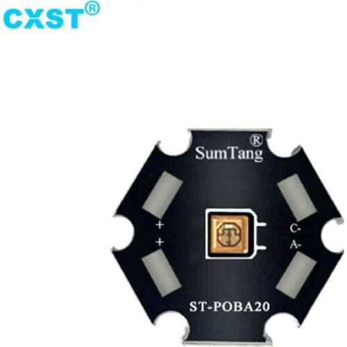 10Pcs/Lot UVC LED Lamp Beads for UV Disinfection Equipment 265-285nm SMD Chip LED Deep Violet Ultraviolet Lights UVA+UVC / UVC