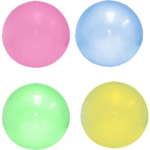 120cm Plus Size Inflatable Bubble Ball Super Soft Sport Kids Outdoor Play Toys TPR Self Sealing Balloons Game Toys Gifts