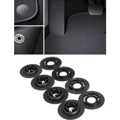 4pcs Car Floor Mat Clips For All Car Models Carpet Fixing Clamps Holders Fasteners Retainer Retention Anti Skid Buckles