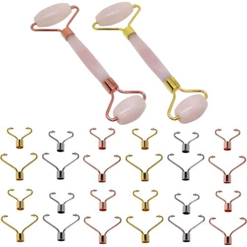 5 Set Metal Body Massage Jade Roller Support Holder Bracket Stand Replacement Accessories Massage Relaxation Skin Care Tools