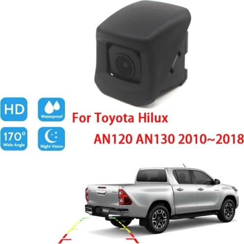 Car Rear view camera For Toyota Hilux AN120 AN130 2010 ~ 2018 CCD Full HD Night Vision Reversing camera high quality RCA