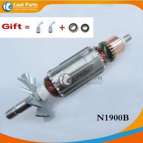Free shipping! AC220-240V Drive Shaft Electric planer Armature Rotor for Makita N1900B 1900B , High-quality