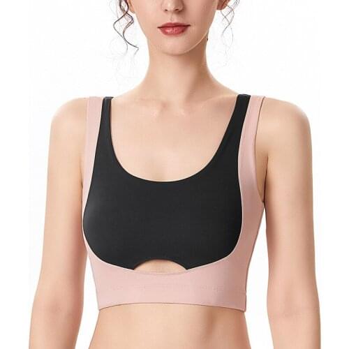 Women Shockproof Sport Bra Sexy Running Yoga Bra Fast Dry Sportswear Push Up Crop Top Female Fitness Gym Bra Sexy Breathable Top