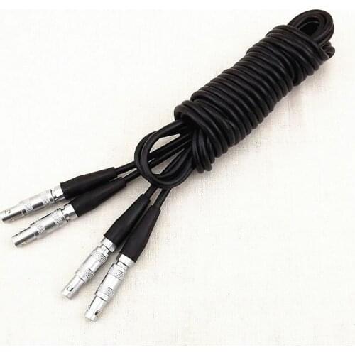 Dual Flaw Detector Cable for Equality LEMO 00 to LEMO 00 Krautkramer 2C5-2C5