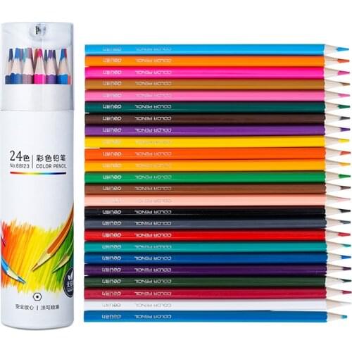 12/24/36/48 Color Pencil Set for Drawing Sketch Painting Student School Art Gift Professionnel Colour Pencil Set School Supplies